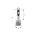 LED лампа Sho-Me F3 H27 20W