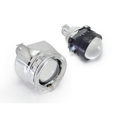 Біксенонові лінзи Infolight G5 тип 3 з LED ангельськими очками