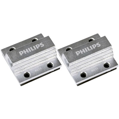 Адаптери опору/обманки PHILIPS LUM12956X2 Canbus для LED ламп R5W/T10/W5W/Feeston (2 шт)
