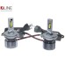 Комплект світлодіодних ламп QLine Ultra +200% 55W H4 6000K (2шт.) 12V