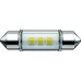 Світлодіодна лампа PHILIPS 11854WU70X1 C5W LED Ultinon Pro7000 Festoon SV8.5 WHITE 4000K 38mm 12V (1 шт)