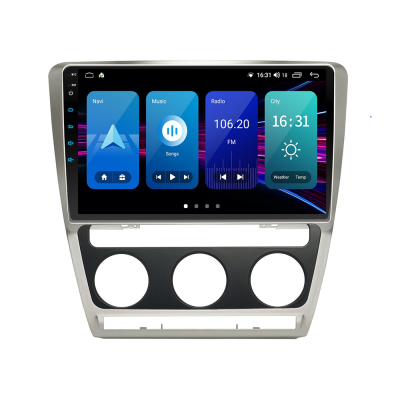 Автомагнітола Torssen Skoda Octavia A5 08-13 silver NF10 Carplay