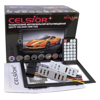 Мультимедиа 2-DIN Celsior CSW-7222 (без привода)