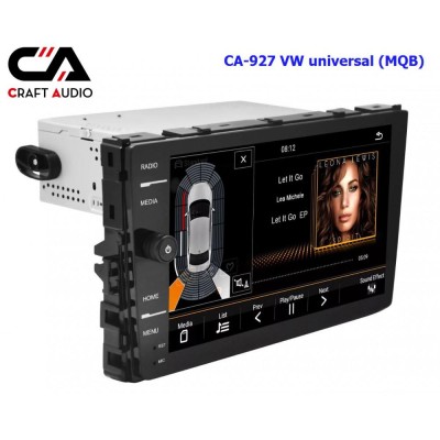 Штатная магнитола CraftAudio CA-927 VW universal (MQB)