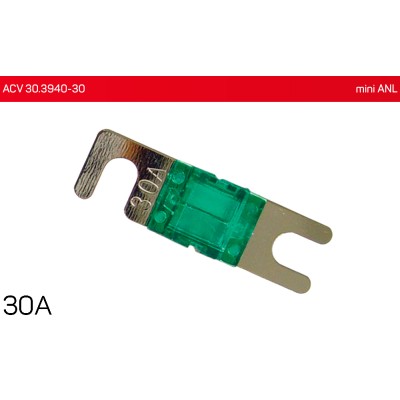 Запобіжники mini ANL 30А 1 шт. ACV 30.3940-30