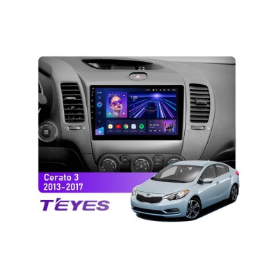 Штатна магнітола Teyes CC3 6+128 Gb 360° Kia Cerato 3 YD (K3) 2013-2017 (B) 9"