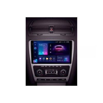 Штатна магнітола Teyes CC3 2k 4+64 Gb Skoda Octavia 2 A5 2008-2013 Silver 10"