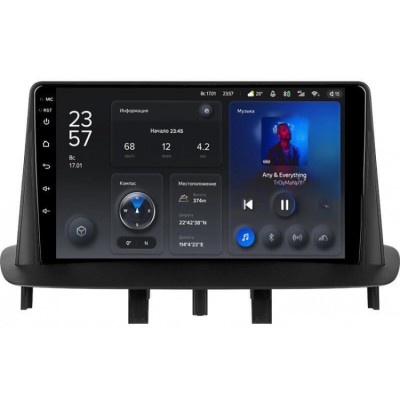 Штатна магнітола Teyes X1 2+32 Gb Wi-Fi Renault Megane 3 2008-2014 (одна коса) 9"