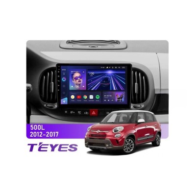 Штатна магнітола Teyes CC3 4+64 Gb Fiat 500L (1 Din) 2012-2017 10"