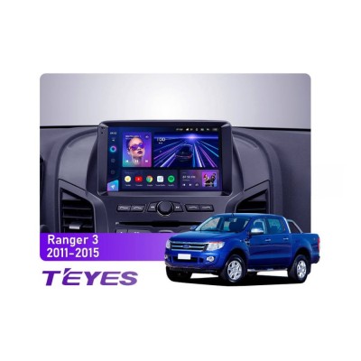 Штатна магнітола Teyes CC3 6+128 Gb 360° Ford Ranger 3 2011-2015 9"