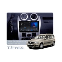 Штатна магнітола Teyes X1 2+32 Gb Renault Logan 1 Sandero Lada Lergus largus Dacia 2010-2015 9"