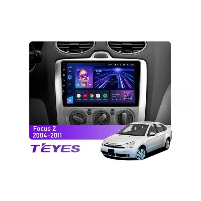 Штатна магнітола Teyes CC3 6+128 Gb 360° Ford Focus 2 (Mk 2) 2004-2011 (B) 9"