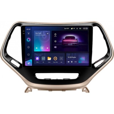 Штатна магнітола Teyes CC3 2k 4+64 Gb Jeep Cherokee 5 KL 2014-2018 10"