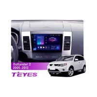 Штатна магнітола Teyes CC3 2k 4+64 Gb Mitsubishi Outlander 2 CW0W 2005-2011 (A) 9"