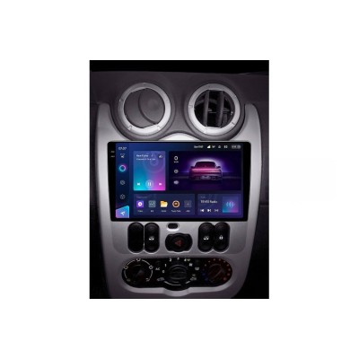 Штатна магнітола Teyes CC3 2k 6+128 Gb Renault Logan 1 Sandero Lada Lergus largus Dacia 2010-2015 9"