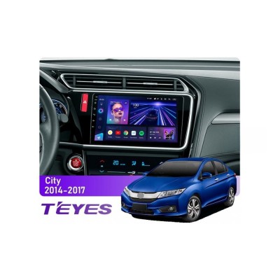Штатна магнітола Teyes CC3 6+128 Gb Honda City 2014-2017 (A) 10"