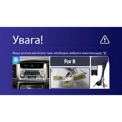 Штатна магнітола Teyes CC3 6+128 Gb Toyota Land Cruiser LC 100-A 2002-2007 (B) 9"