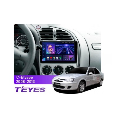 Штатна магнітола Teyes CC3 4+64 Gb Citroen C-Elysee 2008-2013 9"