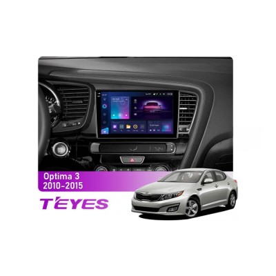 Штатна магнітола Teyes CC3 2k 6+128 Gb Kia Optima 3 TF 2010-2015 (A) 9"