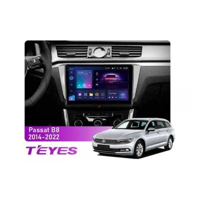 Штатна магнітола Teyes CC3 2k 4+64 Gb Volkswagen Passat B8 2014-2022 10"