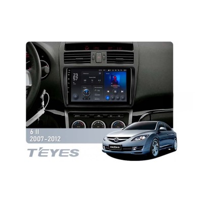 Штатна магнітола Teyes X1 2+32 Gb Mazda 6 2 GH 2007-2012 9"