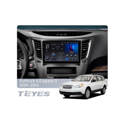 Штатна магнітола Teyes X1 2+32 Gb Wi-Fi Subaru Outback 4, Legacy 5 2009-2014 9"
