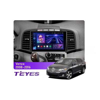 Штатна магнітола Teyes CC3 6+128 Gb 360° Toyota Venza 2008-2016 9"
