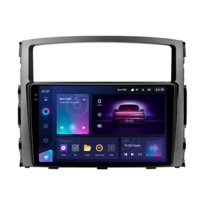 Штатна магнітола Teyes CC3 2k 6+128 Gb 360° Mitsubishi Pajero 4 V80 V90 2006-2014 (B) 9"
