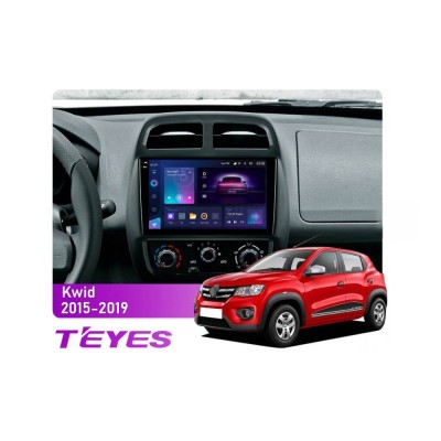 Штатна магнітола Teyes CC3 2k 6+128 Gb 360° Renault KWID 2015-2019 9"
