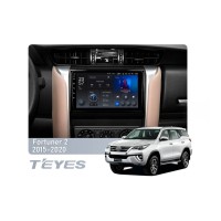 Штатна магнітола Teyes X1 2+32 Gb Wi-Fi Toyota Fortuner 2 2015-2018 9"