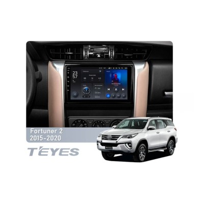 Штатна магнітола Teyes X1 2+32 Gb Wi-Fi Toyota Fortuner 2 2015-2018 9"