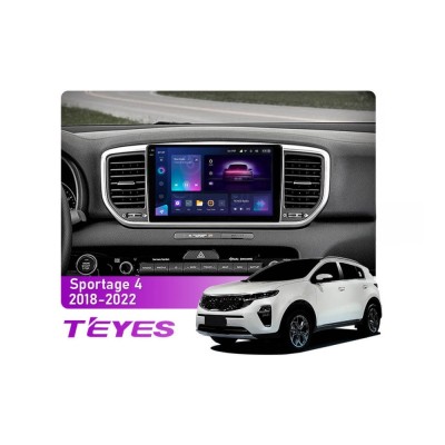 Штатна магнітола Teyes CC3 2k 6+128 Gb Kia Sportage 4 QL (KX5) 2018-2020 (A) 9"