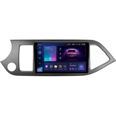 Штатна магнітола Teyes CC3 2k 6+128 Gb 360° Kia Morning 2, Picanto 2011-2017 9"
