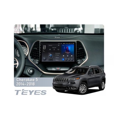 Штатна магнітола Teyes X1 2+32 Gb Wi-Fi Jeep Cherokee 5 KL 2014-2018 10"