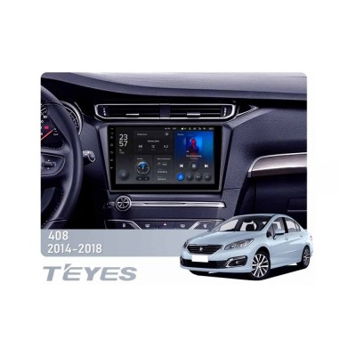 Штатна магнітола Teyes X1 2+32 Gb Peugeot 408 2014-2018 10"