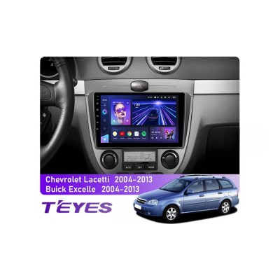Штатна магнітола Teyes CC3 6+128 Gb 360° Chevrolet Lacetti J200, Buick Excelle Hrv 2004-2013 (B) 9"