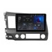 Штатна магнітола Teyes X1 2+32 Gb Wi-Fi Honda Civic 8 FK FN FD 2005-2012 10"
