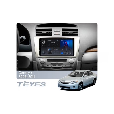 Штатна магнітола Teyes X1 2+32 Gb Wi-Fi Toyota Camry 6 XV 40 50 2006-2011 9"