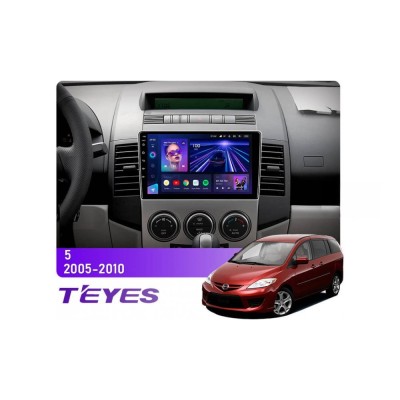 Штатна магнітола Teyes CC3 6+128 Gb Mazda 5 2 CR 2005-2010 9"