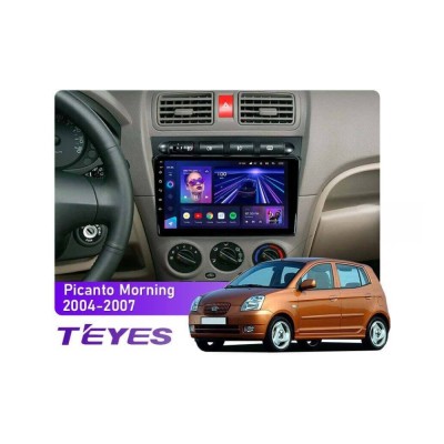 Штатна магнітола Teyes CC3 6+128 Gb 360° Kia Picanto SA, Morning 2004-2007 9"