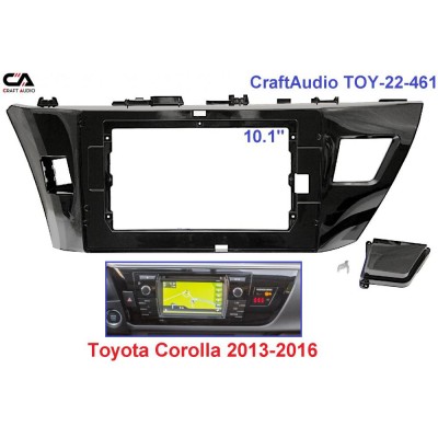 Рамка переходная CraftAudio TOY-22-461 TOYOTA Corolla 2013-2016 10.1"