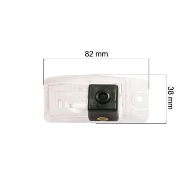 Камера заднього виду Falcon HS8311-AHD Cube Nissan X-Trail 2014-2020 / Qashqai 2014-2016