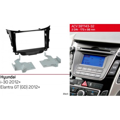 Перехідна рамка ACV Hyundai i-30, Elantra GT (381143-32)
