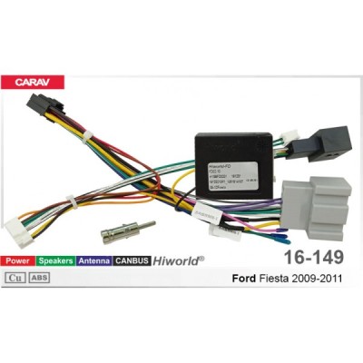 Перехідник для магнітол 9", 10.1" Ford Fiesta Carav 16-149