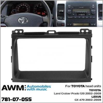 Перехідна рамка Toyota Land Cruiser Prado 120, Lexus GX 470 (781-07-055)