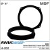 Проставки под динамики AWM H-202 для автомобилей BMW 1 Series, 3 Series, 5 Series, 7 Series, Z4