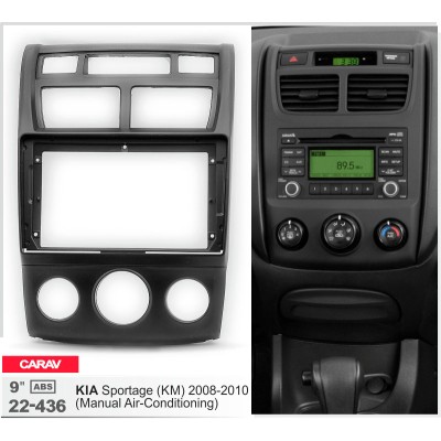 Перехідна рамка KIA Sportage Carav 22-436