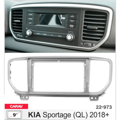 Перехідна рамка Carav KIA Sportage (22-973)