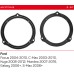 Проставки під динаміки ACV 271114-09 для автомобілів Ford Focus, C-Max, Fiesta, Kuga, S-Max, Galaxy, Mondeo