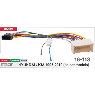 Перехідник для магнітол 9", 10.1" Hyundai, KIA Carav 16-113